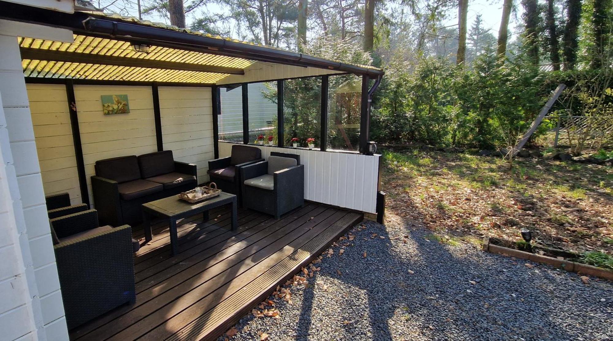 "Dennenhuisje" Op Bospark Ijsselheide Hattemerbroek 외부 사진